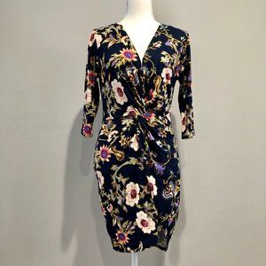 Floral Wrap Dress